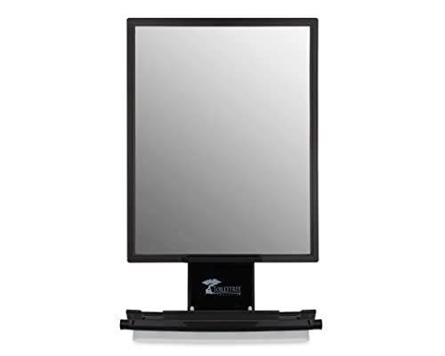 ToiletTree Products Deluxe Fogless Shower Shaving Mirror with Squeegee