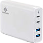 USB C Wall Charger, 4-Port Charger with 60W & 18W ports