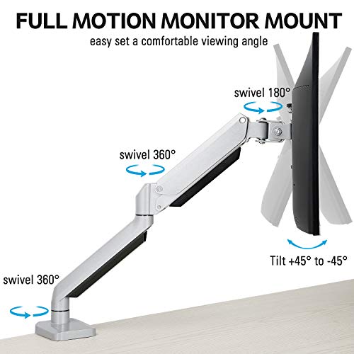 MOUNTUP Single Monitor Desk Mount