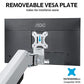 MOUNTUP Single Monitor Desk Mount