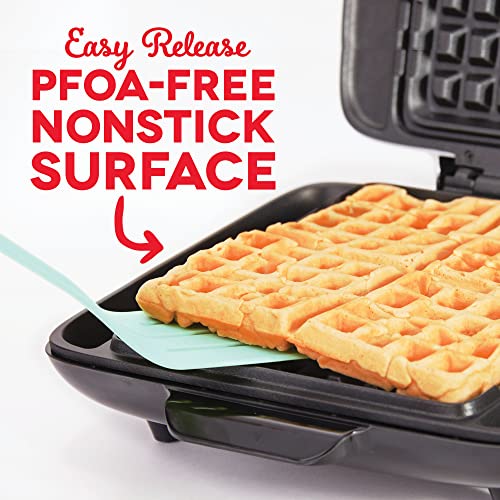 Dash Deluxe No-Drip Waffle Iron Maker