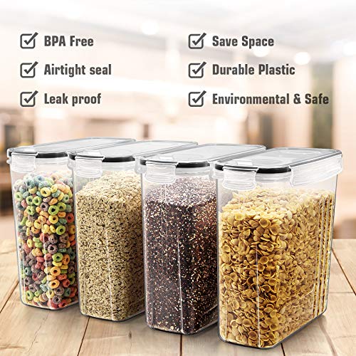 Snack and Cereal Storage Containers